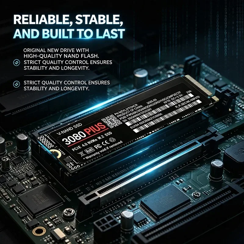 SSD interno 3080 PLUS M.2 2280 - M.2 Nvme 4Tb Pcie 4.0 Ssd recensione e prezzo
