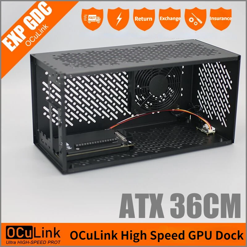 Custodia in alluminio OCuP4v2  - External Gpu Dock Pcie 4.0 Oculink recensione e prezzo