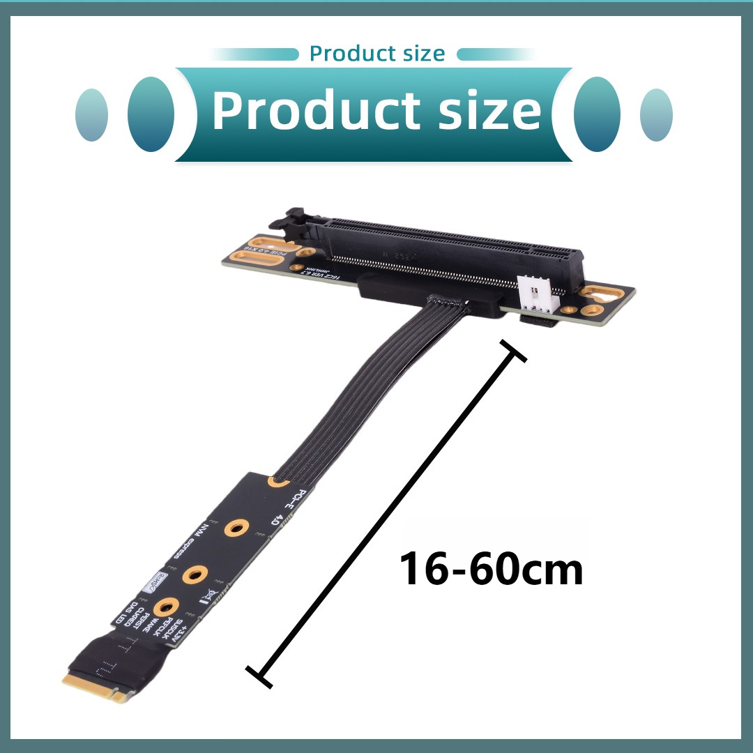 Cavo Riser M.2 NVMe a PCIe 4.0 - Pcie 4.0 X16 Riser Cable 90 Degree recensione e prezzo