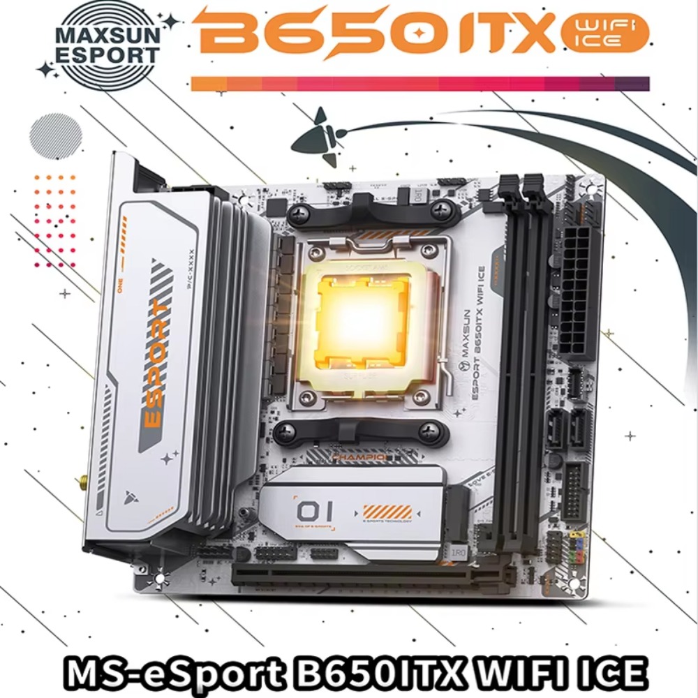 Scheda Madre MAXSUN ESport B65 - B650 Itx Motherboard Wifi recensione e prezzo