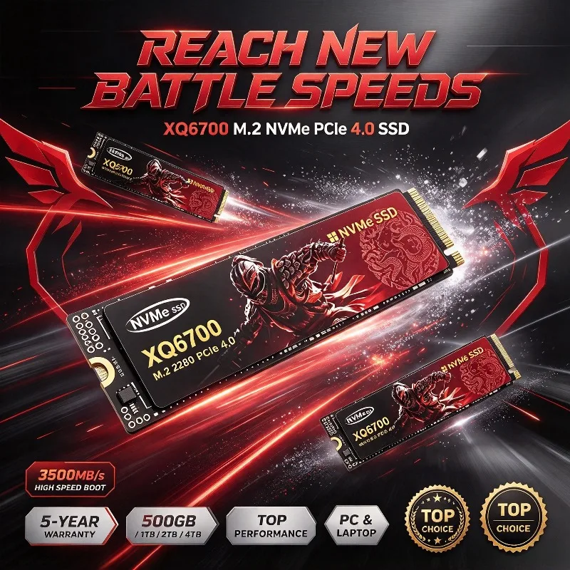 XQ6700 SSD M.2 NVMe 500GB 4TB  - M.2 Nvme 4Tb Pcie 4.0 Ssd recensione e prezzo