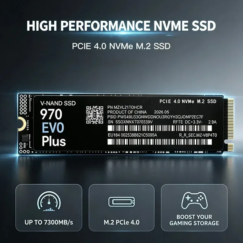 SSD ad alta velocità 970 EVO P - M.2 Nvme 4Tb Pcie 4.0 Ssd recensione e prezzo